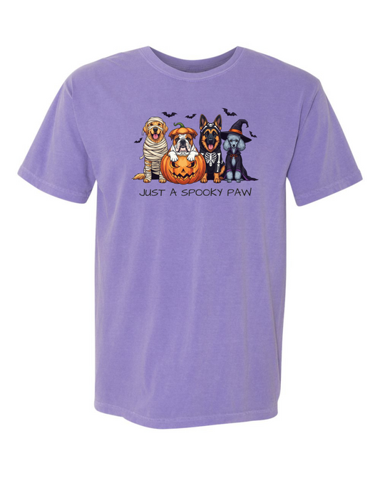 JUST A SPOOKY PAW T-SHIRT SHORT SLEEVE