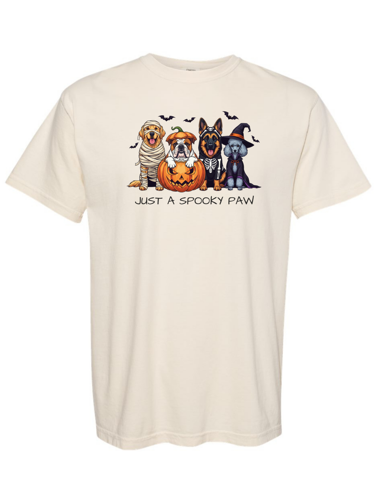 JUST A SPOOKY PAW T-SHIRT SHORT SLEEVE