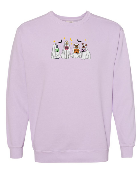 GLOW IN THE DARK - Ghost Dogs Embroidered (Sweatshirt) Multi Color